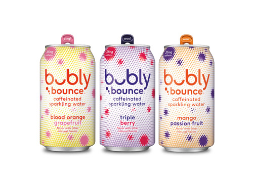 3 Bubly Bounce cans