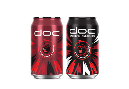 1 Doc can and 1 Doc Zero Sugar Can