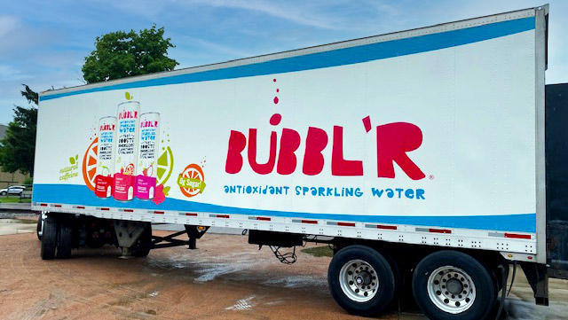 Mid-Wisconsin Beverage Bubbl'r Semi Trailer
