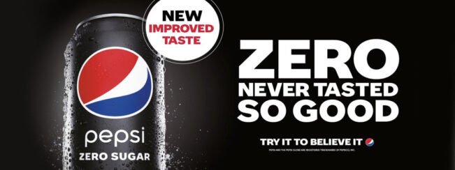 can of Pepsi Zero