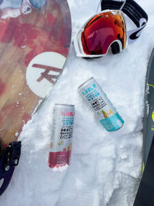 Granite-Peak-Bubblr-Tasting-1 Granite Peak Bubblr Tasting cans on the ground