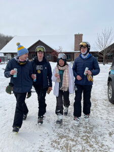 Granite-Peak-Bubblr-Tasting-2 Granite Peak Bubblr Tasting group walking