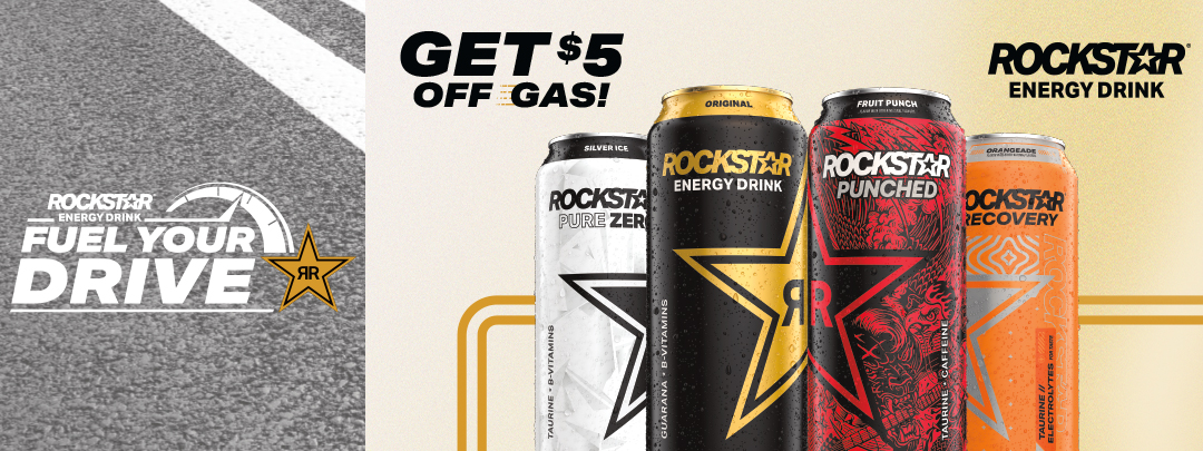 Rockstar Energy Drink Fuel Your Drive Promotion