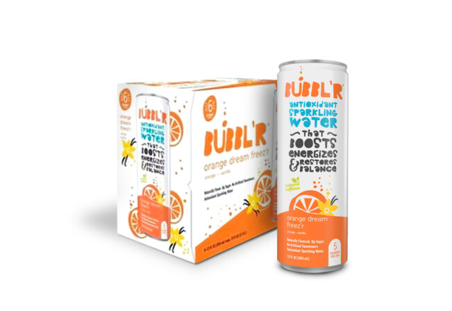 Bubbl'r orange dream freez'r