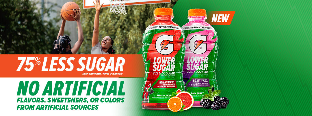 Gatorade Lower Sugar