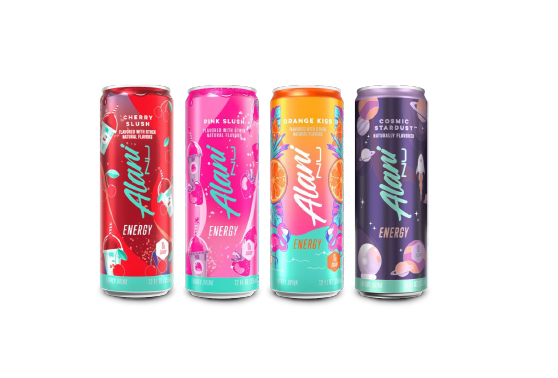 Alani single cans in assorted flavors